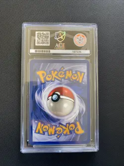 1999 Pokemon Game Hitmonchan Holo ACE 7 Near Mint Base Set Unlimited 7/102 Card - Image 3