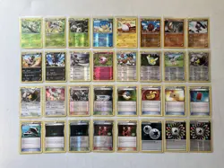 x32 XY Base Set Pokemon Card Lot Reverse Holo & Holo Rare 2014 PTCG NM/LP - Image 1