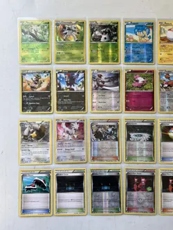 x32 XY Base Set Pokemon Card Lot Reverse Holo & Holo Rare 2014 PTCG NM/LP - Image 2