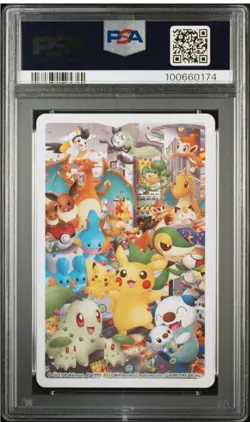 PSA 10 2015 POKEMON CENTER NAGOYA PLAYING CARDS HEARTS PIKACHU OSHAWOTT EEVEE - Image 4
