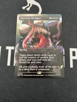 Secret Lair Peer Into The Abyss x1 Magic Cards MTG Spider-Man - Image 1