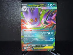 Mega Gengar ex 056 2025 Pokemon Phantasmal Flames Double Rare Box Card - Image 1