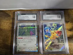 Pikachu 001/SV-P 001/SV-P Sv-P Promotional Cards Holo (Japanese) & Ditto 132/165 - Image 1