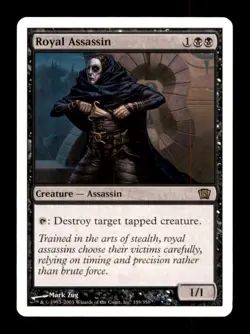 MTG Royal Assassin LP Light Play Eighth Edition [2455] - Image 1