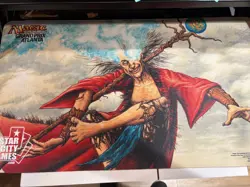 Grand Prix: Atlanta 2015 Playmat - Zur the Enchanter - Image 1