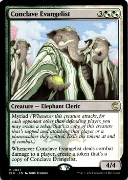 MTG Conclave Evangelist | NM | Ravnica: Clue Edition {CLU} - Image 1