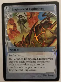 Engineered Explosives (Future Sight) Mystery Booster 2 Foil MTG - Image 1