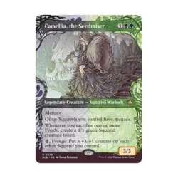 WOTC Bloomburrow Camellia Seedmiser (Showcase) (R) (Foil) NM - Image 1
