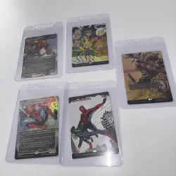 Magic The Gathering MTG Spiderman Foil Bundle From Collector Booster - Image 2