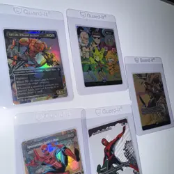 Magic The Gathering MTG Spiderman Foil Bundle From Collector Booster - Image 3