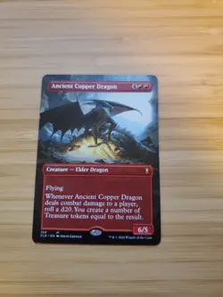 Ancient Copper Dragon (Borderless) Commander Legends: Battle for Baldur's Gate - Image 1