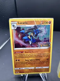 Lucario SWSH186 Pokemon Brilliant Stars Two Sealed Build & Battle Deck - Image 3