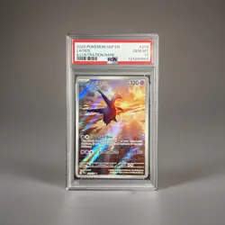 2024 Pokemon Surging Sparks Latios Illustration Rare 203/190 PSA 10 GEM MINT - Image 1