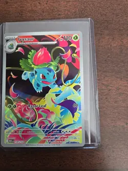 Ivysaur Illustration Rare 134/132 Near Mint Mega Evolution Pokemon TCG English - Image 3