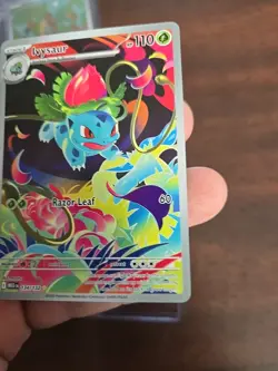 Ivysaur Illustration Rare 134/132 Near Mint Mega Evolution Pokemon TCG English - Image 5