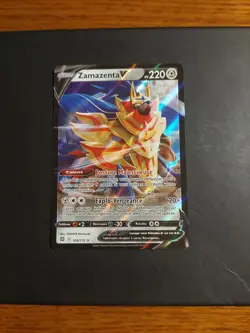 Carte Pokemon Zamazenta V Stars Etincelantes EB09 105/172 Ultra Rare Neuf FR - Image 1