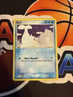 2004 Pokemon EX FireRed & LeafGreen Seel Reverse Foil #78/112 - Swirl - Image 1