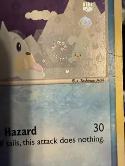 2004 Pokemon EX FireRed & LeafGreen Seel Reverse Foil #78/112 - Swirl - Image 2