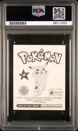 🔥 PSA 8 Near Mint - MINT Graded 1999 MERLIN POKEMON 180 CHARIZARD - Image 2
