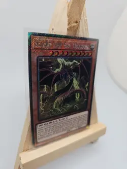 Yu-Gi-Oh Slifer The Sky Dragon Platinum Secret Rare RA03-EN244 Near Mint... - Image 2