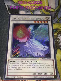 CARTE Yu Gi Oh ARMADES, GARDIEN DES FRONTIERES MP14-FR095 - Image 1