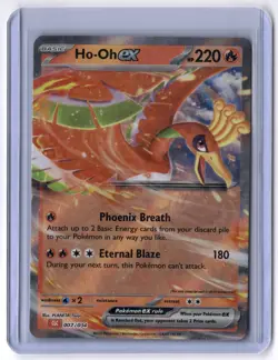 Ho-oh ex 007/034 Classic Collection Holo NM Pokemon Trading Card Game Classic - Image 1