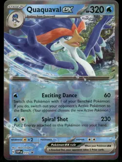 Quaquaval ex - 035 Promo Holo NM Pokemon SV: Scarlet & Violet Promo Cards - Image 1