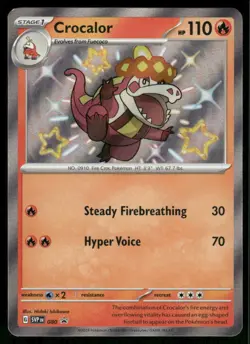 Crocalor - 080 Promo Holo NM Pokemon SV: Scarlet & Violet Promo Cards - Image 1