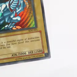 Blue-Eyes White Dragon (SDK-001) Kaiba (Unlimited) Ultra Rare YuGiOh TCG Card - Image 4