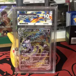 ACE 10 Mewtwo Vstar 221/172 SAR Japanese Pokemon Card VStar Universe GEM MINT - Image 1