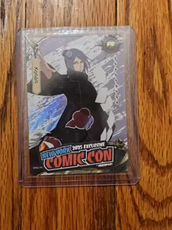 NYCC 2025 Kayou Exclusive Naruto Shippuden Trading Card Lot w/NYCC Naruto Ad - Image 3