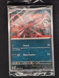 Pokemon Card TCG - Yveltal 088/132 - Holo Gamestop Stamp - Sealed Promo Rare - Image 1