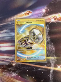 Pokemon TCG Counter Catcher 264/182: Paradox Rift Holo Card (NM Condition) - Image 1