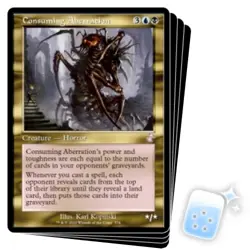 CONSUMING ABERRATION X4 Time Spiral Remastered Magic MTG MINT CARD - Image 1