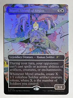 Myrel Shield of Argive Secret Lair Encyclopedia Magic Mtg - Foil - NM - Image 1