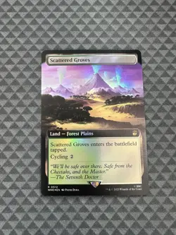 MTG Scattered Groves #0512 Foil Rare Universes Beyond: Doctor Who (WHO) - Image 1