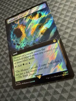 MTG Dreamroot Castle #1082 Surge Foil Extended Art Rare UB: Doctor Who (WHO) - Image 3
