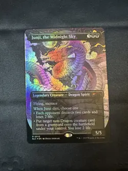 MTG Secret Lair Encyclopedia of Magic the Gathering FOIL Junji the Midnight Sky - Image 1