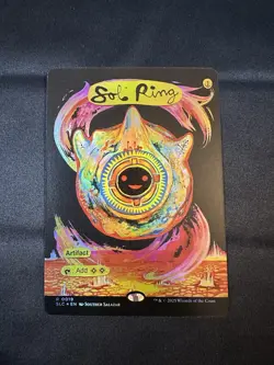 Sol Ring Magic the Gathering Secret Lair Encyclopedia Of Magic FOIL - Image 1