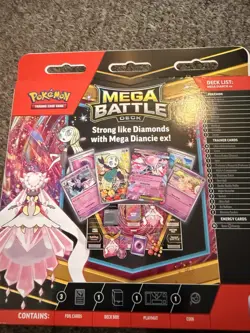 ENGLISH Pokemon TCG Battle Deck Mega Diancie EX - IN HAND - Image 2