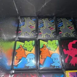 Pokemon Tcg ETB & Collection Box Card Sleeves - Lot of 12 Packs - Image 2