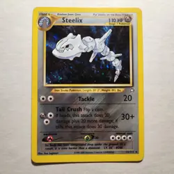 2000 Steelix 15/111 - Neo Genesis Unlimited Holo Rare - Pokemon TCG - HP - Image 1