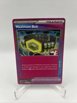 154/162 Maximum Belt Ace Spec Prize Pack Series Stamped Play Pokemon TCG - Image 1