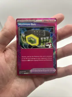 154/162 Maximum Belt Ace Spec Prize Pack Series Stamped Play Pokemon TCG - Image 3