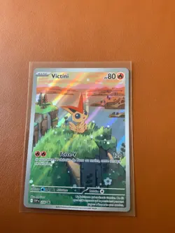 Carte Pokemon Victini Promo SVP208 AR FA Full Art EV10.5 BLK / WHT FR NEUVE - Image 1