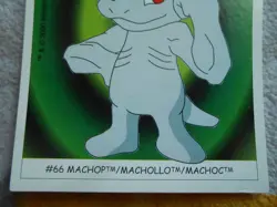 MACHOC / MACHOP #66 - DUNKIN BOOMER 2000 - CARTE POKEMON - TRES BON ETAT - Image 3