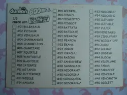 RONFLEX / SNORLAX #143 - DUNKIN BOOMER 2000 - CARTE POKEMON - TRES BON ETAT - Image 4