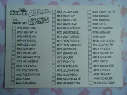 PSYKOKWAK / PSYDUCK #054 - DUNKIN BOOMER 2000 - CARTE POKEMON - TRES BON ETAT - Image 4
