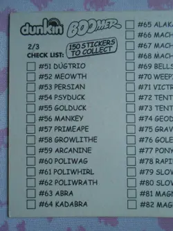 TAUROS #128 - DUNKIN BOOMER 2000 - CARTE POKEMON - TRES BON ETAT - Image 5