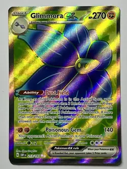 Glimmora EX 213/197 (NM) Alt Art Scarlet & Violet: Obsidian Flames 2023 Pokemon - Image 1